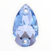 17×28mm Light Sapphire Teardrop AAAAA Glass Crystal – Sew-On Gems